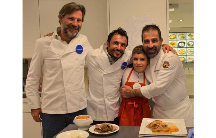 Cristiano Cooks Special Food With Willy Rovelli Make A Wish Ch